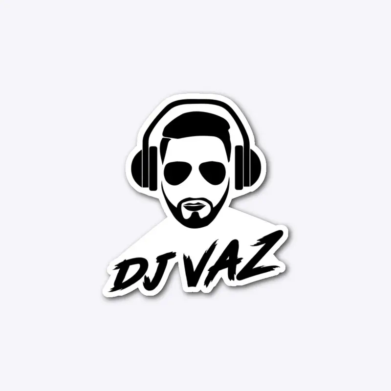 DJ VAZ HEAD STICKER